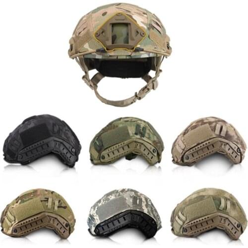 Airsoft Hunting Tactical Military Combat Helmet Cover Cloth CS Wargame Sport Helmet Cover For Ops-Core PJ/BJ/MH Type Fast Helmet