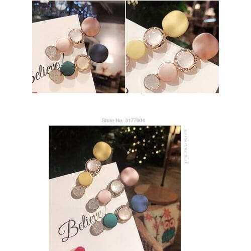 DHL 1000pcs Ins Sweet Girls Acrylic Geometric Glitter Hairpin Hair Ornament Fashion headwear