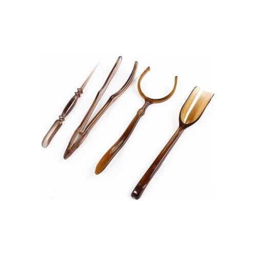 Hot sale elegant four-piece set Chinese kungfu tea accessory about 16cm excellent quality pur tea tool T228