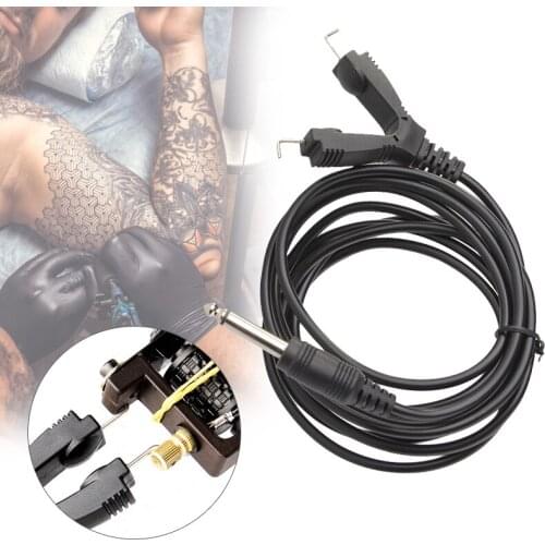2.5M Tattoo Clip Cord Hook Line Power professional Tattoo Cable For Tattoo Machine/Gun Foot Pedal Switch Power Supply Accessory