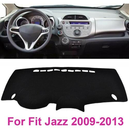 Car Dashboard Cover Dash Mat For Fit Jazz 2009-2013 Sun Shade Pad Instrument Platform Dashmat Mats