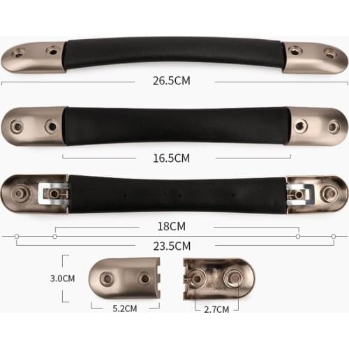Fashion New replace Suitcase hardhandles for luggage replacement suitcase handle interchangeable handle case carry handle grips