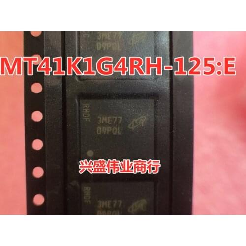 Xinyuan 100% new original MT41K1G4RH-125:E MT41K1G4RH-125 : E D9PQL BGA Memory chip