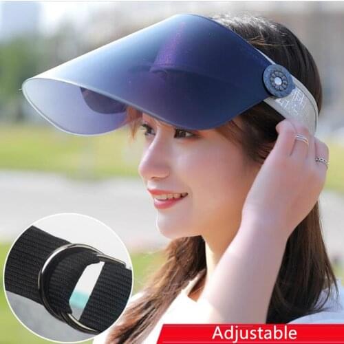 New Korean Womens Sunshade Sun Hat Adult Female Riding Hiking Travel Leisure Cap Sport Empty Top Sunscreen Fashion Hats H7341