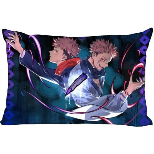New Jujutsu Kaisen Anime Pillow Case Custom Wedding Decorative Pillowcase Cover Cases Gift Zippered Rectangle Pillow Case