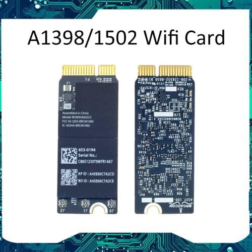 653-0029 for Macbook Pro A1502 WiFi Bluetooth Card BCM94360CSAX BCM94360CS Fully Tested
