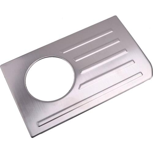 Stainless Steel Car Interior Water Cup Holder Frame Cover Trim Fit For Toyota Tundra 2014 2015 2016 2017 2018 2019 LHD