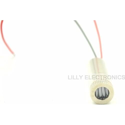 Adjusted 3-5V DC 830nm 20mW Infrared Laser Line Module 120 degrees 12*35mm