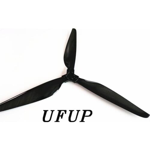 UFUP UF3495-3 34 inch Carbon fiber 3 blade Paddle composite Multi-rotor Propeller for Plant Agriculture UAV Drone