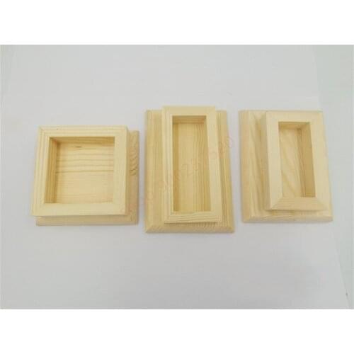 Seal, token base, solid wood Taoist tools, seal base, Taoist supplies, pine base