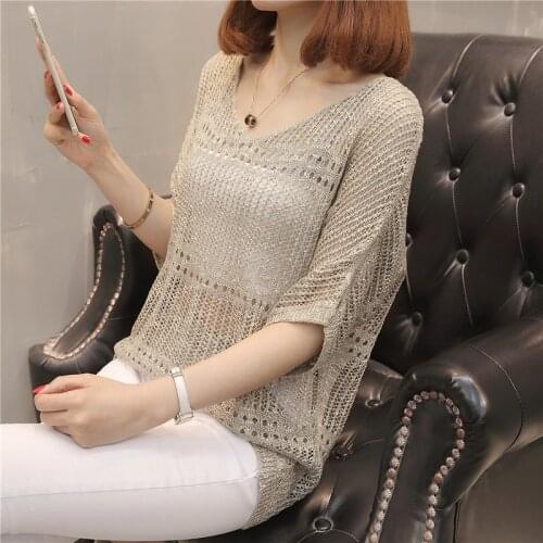 In spring and summer ice silk unlined upper garment to loose the bat sleeve render unlined upper garment sleeve net