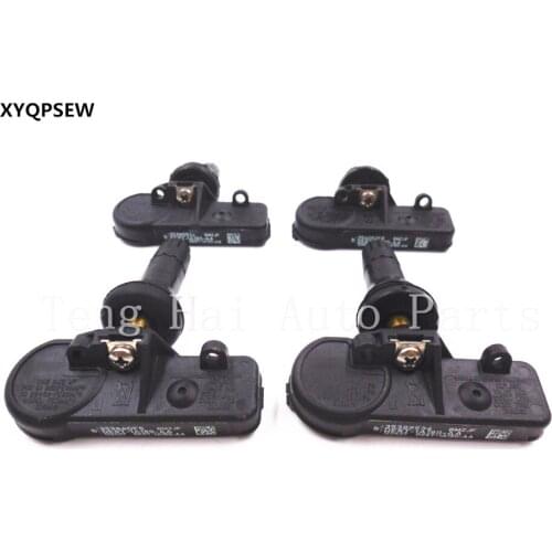 XYQPSEW For FORD SET OF 4 TIRE PRESSURE MONITORING SENSORS TPMS DE8T-1A180-AA DE8T-1A150-AA