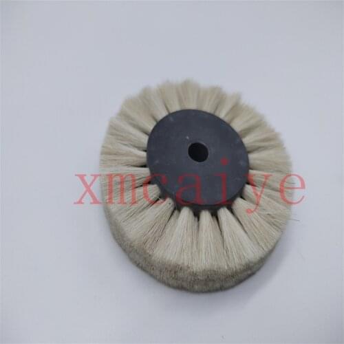 Free shipping 6pcs brush wheel 3 F and diamonds 3000 printing machine wheel Size 65X7X12 mm