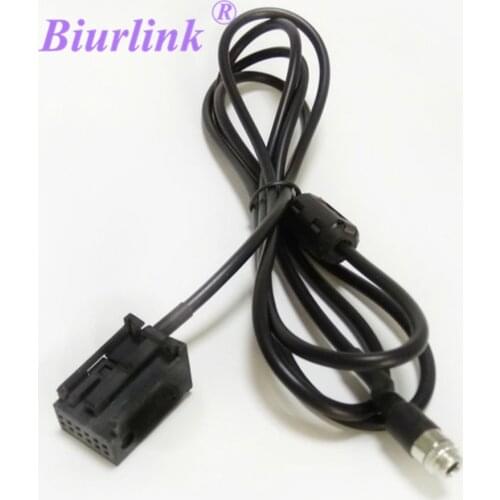 Biurlink 6000CD EXTERNAL FEMALE AUX IN CABLE ADAPTER MP3 AUDIO LINE for FORD FOCUS FIESTA 6000 CD