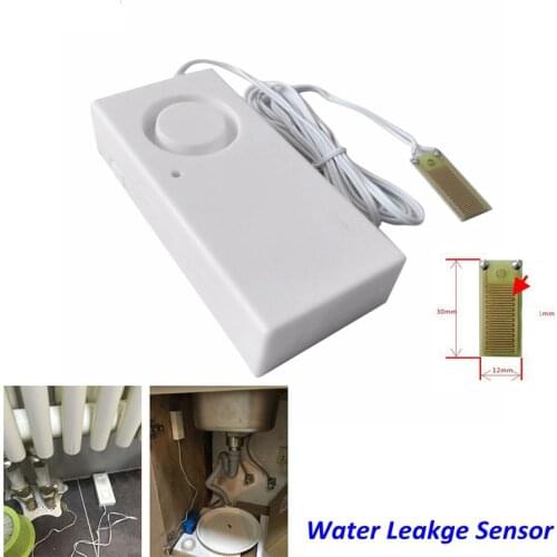 Home Alarm Water Leakage Alarm Detector 110dB Independent Water Leak Sensor Detection Flood Alert Overflow Security Alarm System
