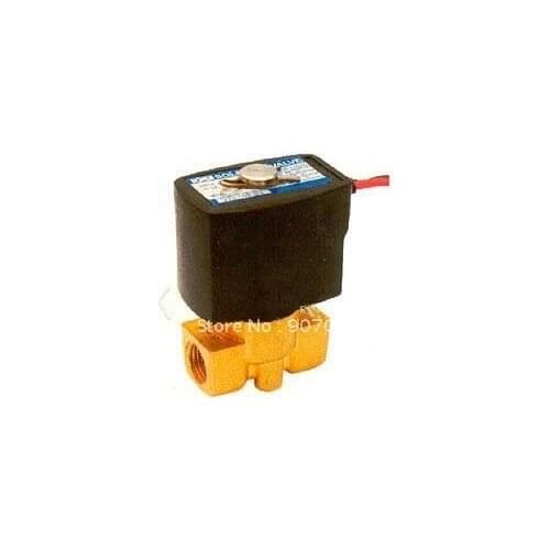 1/4" Brass 12VDC Electric Solenoid Valve Water Air