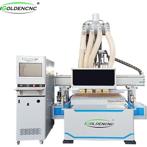 Double spindle 4 head cnc router 1325 3d cnc wood carving mdf cutting nesting machine with multi spindle