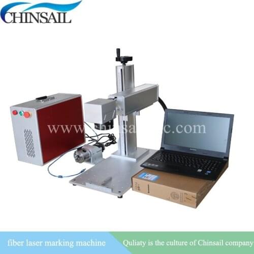 Ready to use portable 20w fiber laser cnc laser marking machine for metal