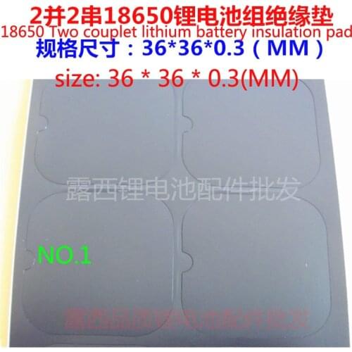 Guaina Termorestringente Tubo Termoretractil 18650 Lithium Battery 2 And Resistant Insulating Gasket Insulation Series Pack U