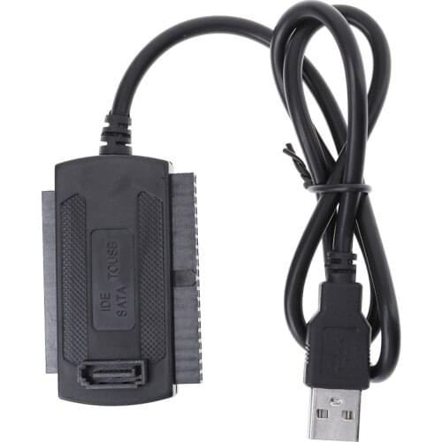 USB To SATA IDE Serial Parallel Port Cable Line for 2.5/3.5 inch Hard Disk for 44 pin IDE/80pin PATA hard disk