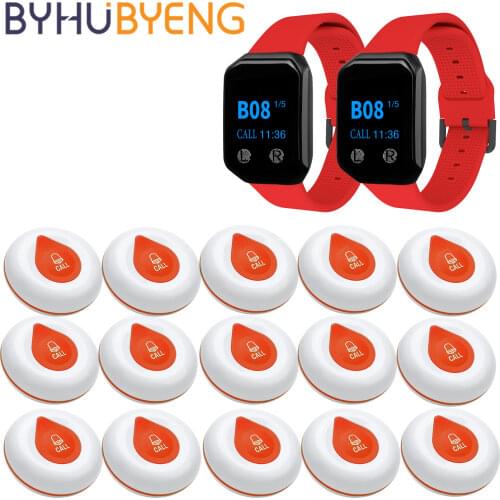 BYHUBYENG Hookah Pager Call Button Restaurant Wireless Waiter System Catering Equipment Customer