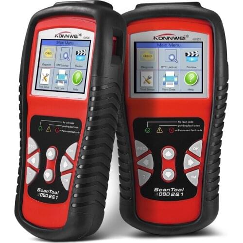 KW830 KONNWEI OBD2/ EOBD Car Diagnostics Auto Scanner Automotive Fault Code Reader Diagnostic tool Car detector Automotive Tool
