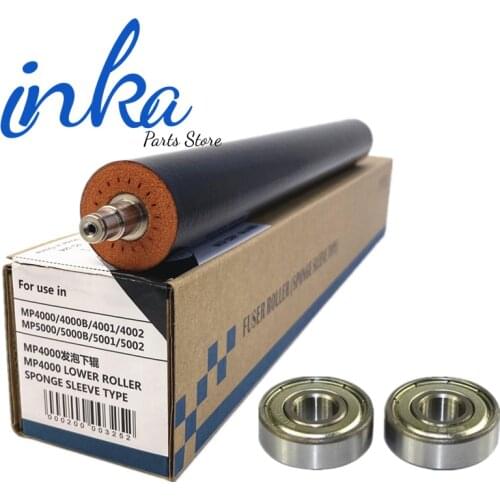Lower Pressure Sponge Roller Sleeve For Ricoh MP 4002 5000 5000B 5001 4000 4000B 4001 5002 AE02-0199 Roller Bearing AE03-0098