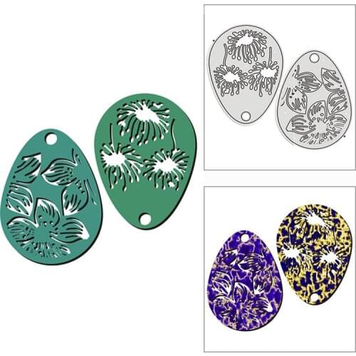 New 2021 Flowery Eggs Dandelion Metal Cutting Dies for DIY Scrapbooking and Card Making Decorative Embossing Craft No Stamps