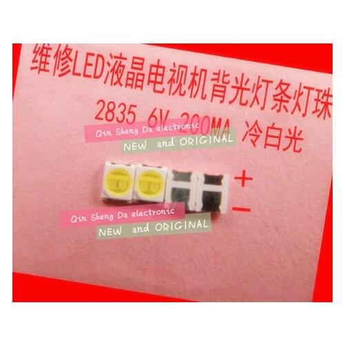 LED 5000 pcs Backlight 1210 3528 2835 1W 6V 96LM Cool white LCD Backlight for TV TV Application 01.JT.2835BPWS2-C