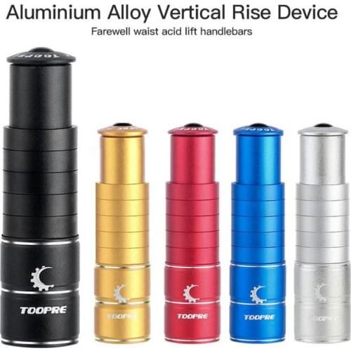 2020 New Upgrade Bicycle Handlebar Extender Fork Rise Up Extension Bike Fork Extender Stem MTB Mountain Bikes Cycling Part