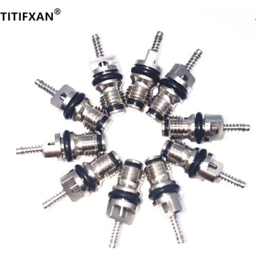 10PCS High Quality R134a Car Air Conditioning Copper Valve Core For Hyundai Valve Core