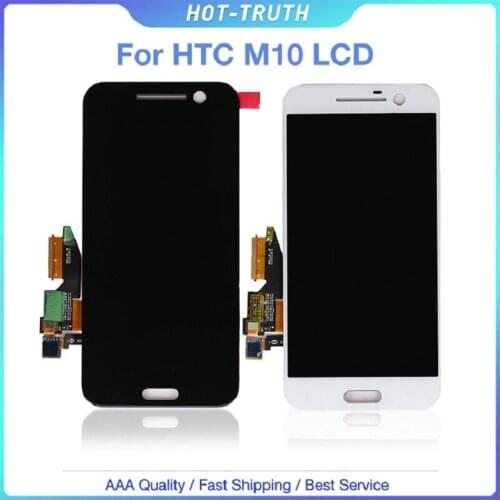 100% Test Well 5.2" 2560x1440 For HTC ONE M10 LCD Touch Screen For HTC M10 10 Display Digitizer Assembly Replacement Part
