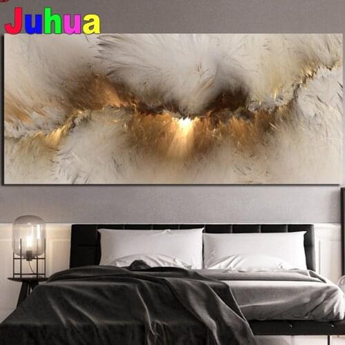 Full square round diamond painting grey yellow Cloud Abstract diamond embroidery 5D rhinestone mosaic diamond inlaid pattern