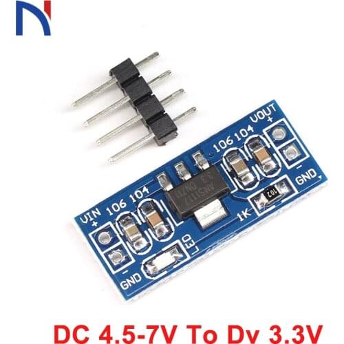 AMS1117 DC 4.5V - 7V to 3.3V power supply module AMS1117 DC 3.3 V power module AMS1117-3.3V