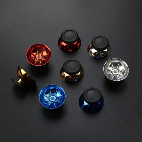 3D Analog Joystick Plastic Plating Colors thumb stick grip Cap Button Repair Thumbstick Case for Sony Dualsense 5 PS5 Controller
