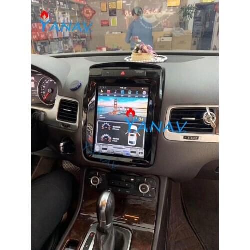 Car GPS Navigation For-Volkswagen-Touareg 2010-2017 car stereo multimedia player Tesla Vertical Screen car radio DVD player