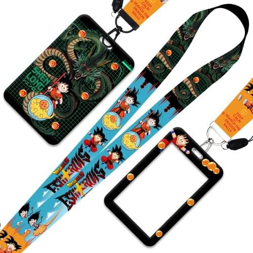 2021 New Mobile Phone Lanyard Card Set Combination Animation Peripheral Keychain Original Webbing Halter Neck Long Lanyard
