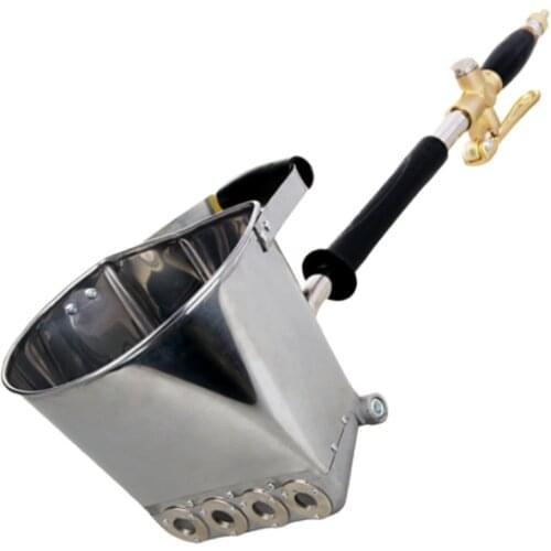 Many Stock Cement Spray Gun Mortar Sprayer Plaster Hopper Gun Render Sprayer Hopper Bucket Gypsum Gun