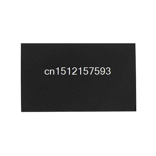 Black Plastic Acrylic Plexiglass Sheet A4 Size 210mm x 297mm x 8mm