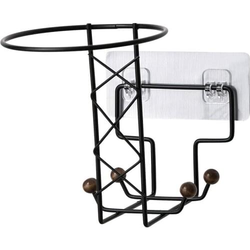 No Trace Paste Home Helmet Rack Wall Hanger Display Rack Storage Wall Mounted Hook For Coats Hats Caps Helmet Rack Organizer