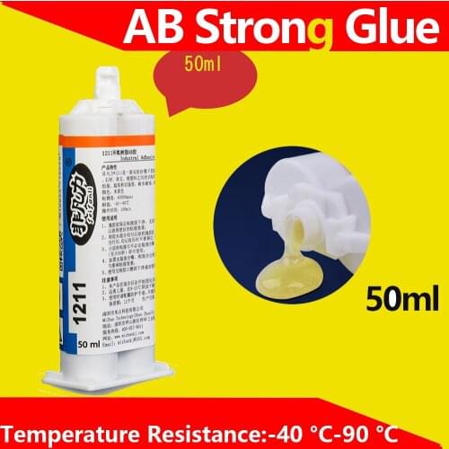 Epoxy Resin AB Adhesive Glue Universal Strong AB Glue Large Bottles High Temperature Non-Corrosive Stainless Steel Strong Glue