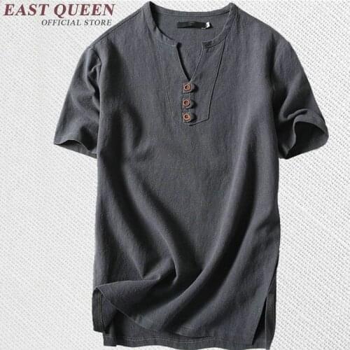 Chinese shirt bouse men traditional chinese clothing for men male Chinese mandarin collar shirt kung fu outfit tops KK2338