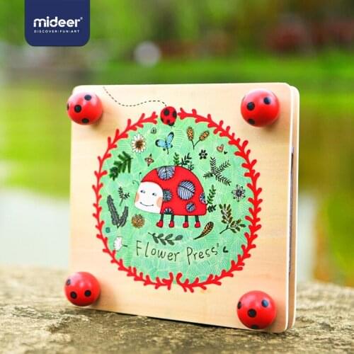 Mideer Plant Specimen Clip Embossing Child Manual DIY Toy Exploring Natural Science Gift For Children