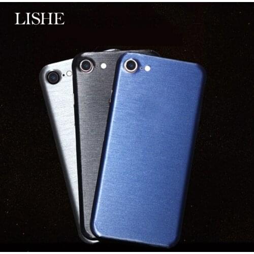 Full Wrap Wooden Pattern Mobile Phone Stickers For iPhone 7 8 Plus 7 Plus Adhesive Pegatina Back Protector For iPhone XS X Films