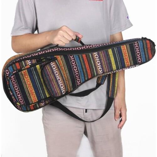 New Cotton Ukulele Bag Soft Case Gig Waterproof Oxford Cloth Ukelele Hawaii Four String Guitar Backpack FOR 21/23 inch Ukulele