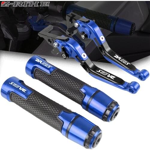 CNC Motorcycle Brake Clutch Levers Handlebar Grips For SUZUKI DR 650 S SE DR650S DR650SE DR 650S DR650SE 1994 1995 1996-2010
