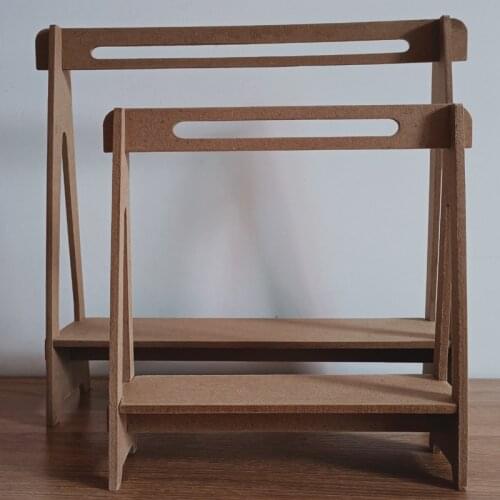 1/6 bjd got7 exo doll use light wooden wardrobe balsa wood coat rack