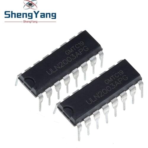 10PCS ULN2003AN DIP16 ULN2003A DIP-16 ULN2003 ULN2003APG DIP new and original IC