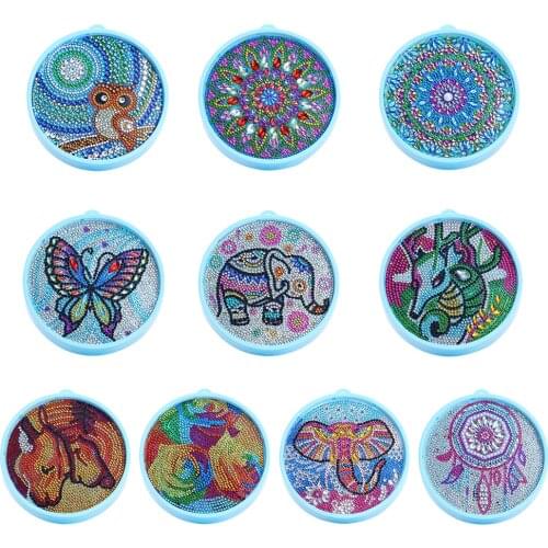 DIY 5D Diamond Painting LED Night Light Special Shaped Full Drill Rhinestones Mosaic Night Lamp Table Desk Decoration Ornaments