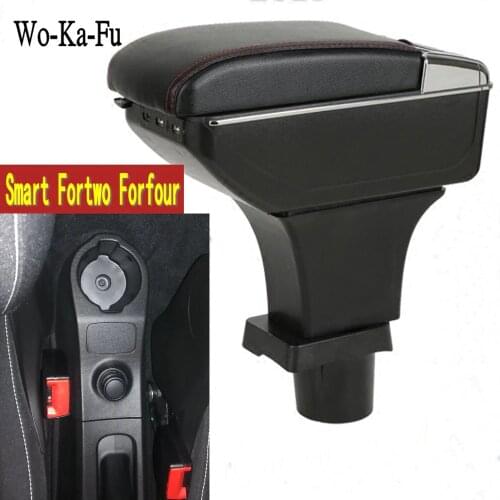 For Mercedes-Benz Smart Fortwo Forfour Center console Arm Rest Armrest box